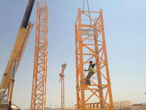 Dismantle and Re-install the Tower Crane